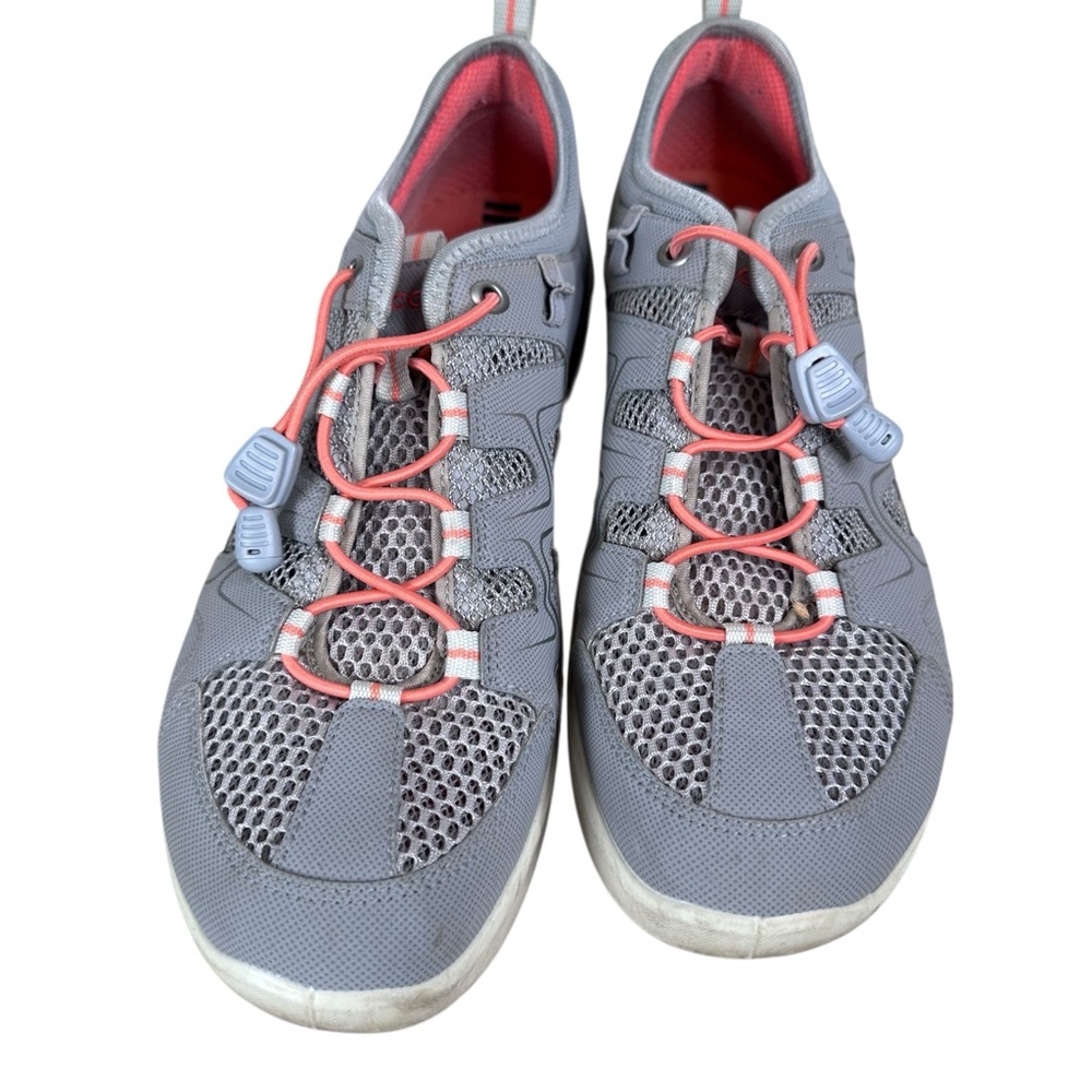 ECCO Terracruise LT Grey Mesh Walking Sneakers Euro 38 Outdoor Athleisure